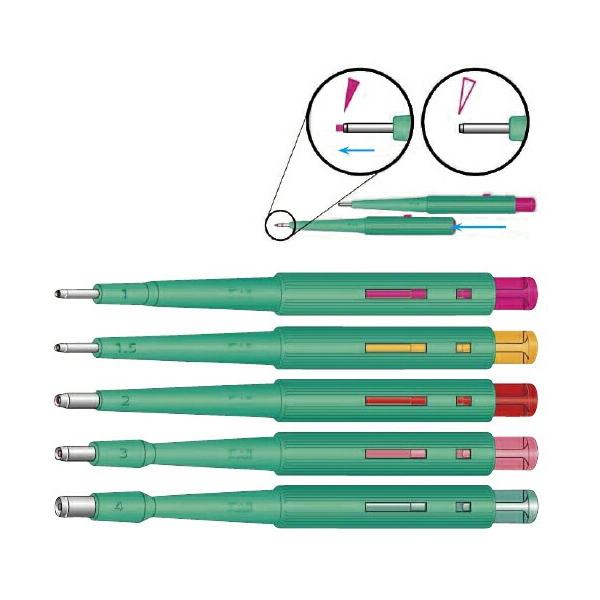 送料無料 生検トレパン（プランジャー付）   １ｍｍ２０本 BPP-10F