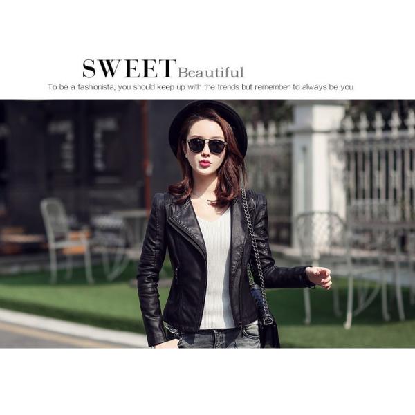レディースレザージャケット女性pu革jacketフェイクレザー春秋レザー ショート丈 皮ジャン ライダーレザー服ロックファッション最新モデル送料無料 Buyee 日本代购平台 产品购物网站大全 Buyee一站式代购 Bot Online