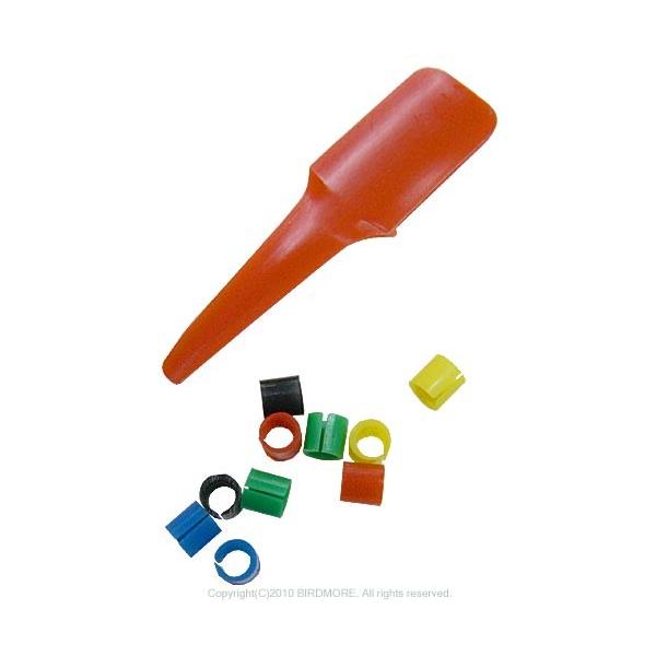 オス・メスの区別や親と子などの識別、生まれた順番など、小鳥の見分けに色別の足輪をご使用ください。カナリア・文鳥・十姉妹などのフィンチ用