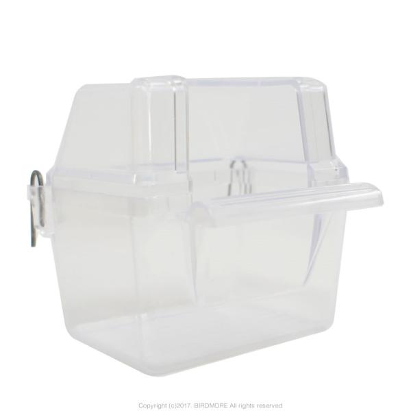 コバヤシのフタ付き餌入れの抗菌仕様クリアタイプです。無色透明なので、餌ならどのくらい減ったか分かりますし、水なら汚れも一目で分かります。しかも抗菌剤入りの抗菌仕様で実用的です。 特徴・抗菌仕様。・無色透明なので、中の状態が一目で分かります。...