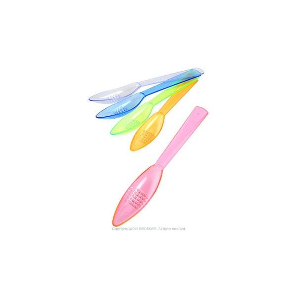 スプーンのみ単体販売のさし餌スプーンです。ヒナにゴハンを与える時に役立ちます。アワ玉・パウダーフード両用タイプ。パウダーフードのみをご使用の場合はスプーン先の方を使ってください。今までは、スプーンでパウダーフードと一緒にアワ玉を与える際に、...