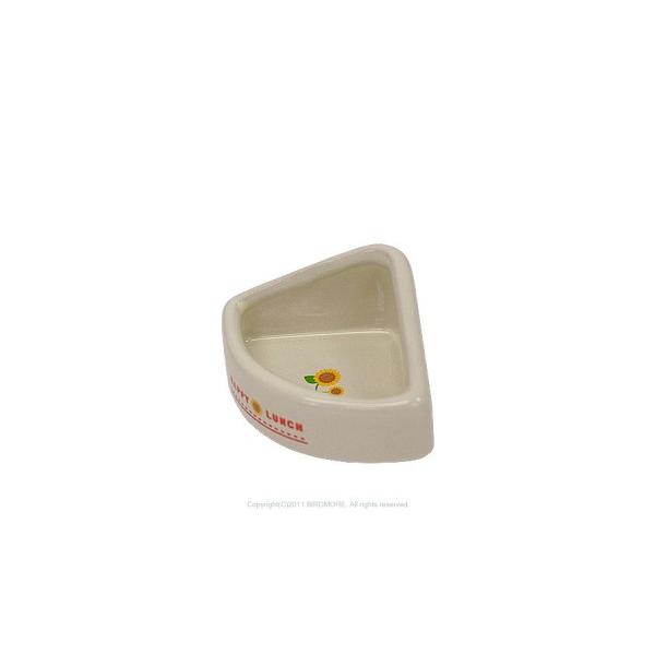 安定感がある陶器タイプの床置きエサ入れです。浅い広口ですので必要量だけを入れることが出来、食餌量をきちんと把握したい飼い主さんにぴったりです。コーナー用はケージの角を有効活用できます。消毒しやすく、洗いやすいため、床で大人しく生活して欲しい...