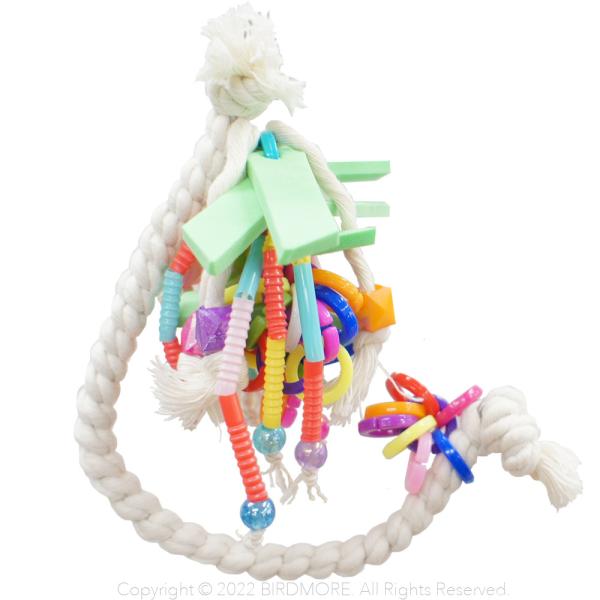 [Release date: January 14, 2022]カラフルで可愛いヤシの木の形をしたトロピカルなブランコです。メーカー/ALOHA HEAVENサイズ/本体高さ約16cm×幅約11cm（吊り下げ部分含む）適用鳥種/小型鳥入り数...