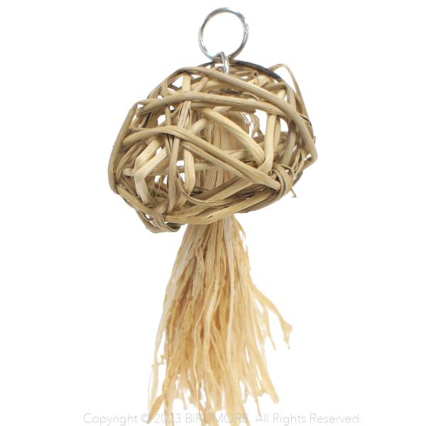 [Release date: July 16, 2023]蔦で編んだカップと、コーンハスクのタッセルで作りました。齧ったり引っ張ったり孫の手ブラシとしてもお使いいただけます。特徴/・金属部分はすべてステンレスを使用しています。・防腐剤等の薬...