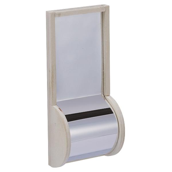 [Release date: March 1, 2024]曲面ミラーで見え方色々♪いろんな姿を楽しめる鏡のおもちゃです。ケージ等の側面に取り付けて使用できます。天然木を使用しているので、小鳥がかじっても安心です。メーカー/マルカンサイズ/幅...