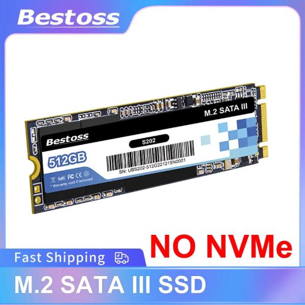 Bestoss M.2 SATA 3.0 2280 SSD 内蔵ハードドライブ 1TB 256GB 512GB