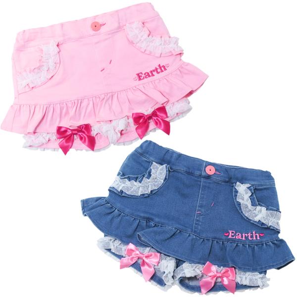 50%OFF セール アースマジック EARTHMAGIC スカートオンパンツ 正規品 
