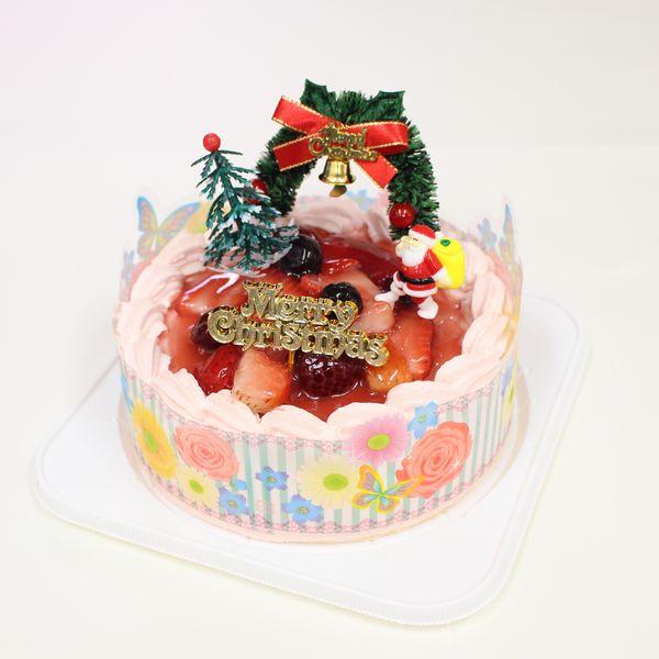 クリスマスケーキ 5号 苺2段サンド直径15cm クリスマス飾り付き 4種類のケーキからお選びください Christmas5 手作り菓子店バースデーケーキ 通販 Yahoo ショッピング