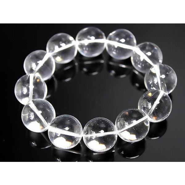 極太20mm□最高級水晶数珠ブレスレット開運上昇新品即決/ホスト : 悪党 