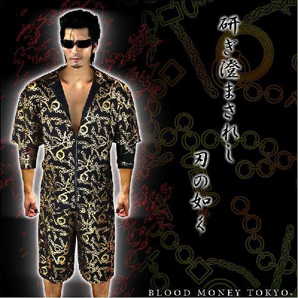 ポイント10倍 黒 金 Blood Money Tokyo半袖セットアップジャージ チェーン総柄 輩 半グレ悪羅悪羅系 オラオラ系 ヤンキー 派手 チンピラ 不良 上下 服 Buyee 日本代购平台 产品购物网站大全 Buyee一站式代购 Bot Online