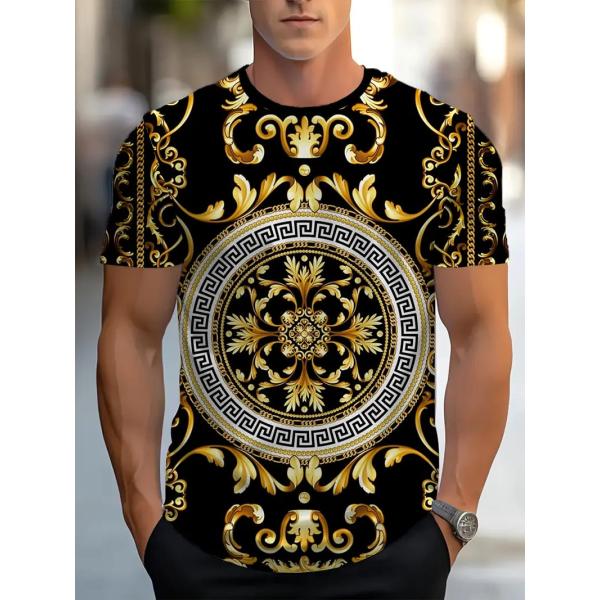 サークルバロック 総柄 半袖Tシャツ 250 派手 ストリート ダンス