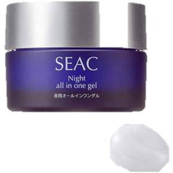 SEAC シーク 夜用 オールインワン＜夜用保湿ゲルクリーム＞ 25g（約1