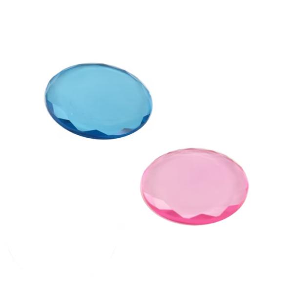 クリスタルネイルプレート4.5cm（ブリリアントカット）ネイルパレット トレイ 小物置き