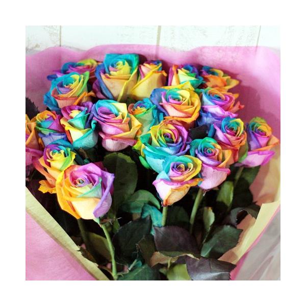 レインボーローズ 花束 10本 から お好きな本数を選んで花束に バラ 花 生花 薔薇 薔薇の花束 ブーケ プロポーズ お祝い 誕生日 ギフト プレゼント Buyee Buyee Japanese Proxy Service Buy From Japan Bot Online