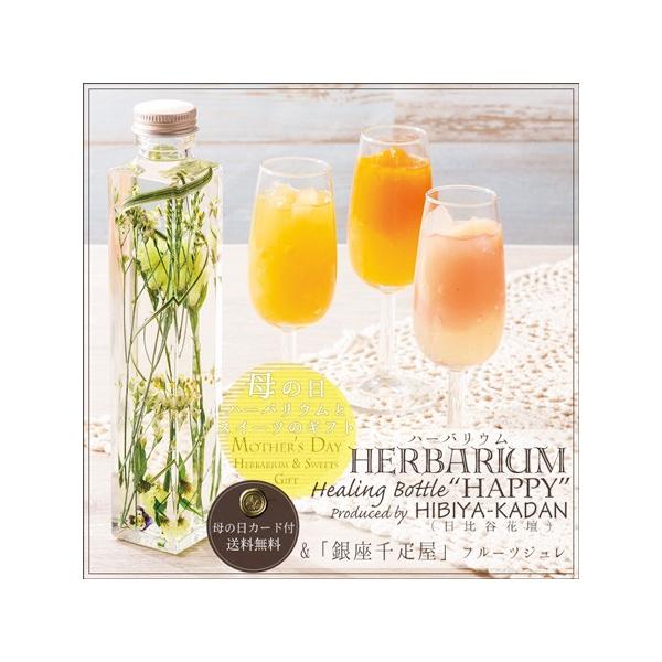 母の日 ギフト プレゼント 日比谷花壇 ヒーリングボトル ハーバリウム Happy 銀座千疋屋 フルーツジュレ セット 送料無料 Buyee Buyee Japanese Proxy Service Buy From Japan Bot Online