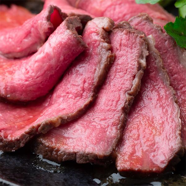 大阪 「焼肉はらだ本店」 黒毛和牛ローストビーフ(2セット)