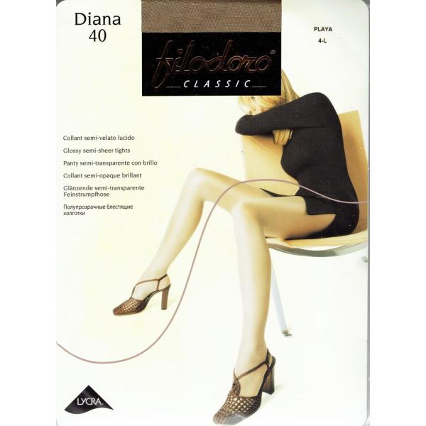 filodoro Diana 40デニール 光沢 ストッキング (イタリア製  