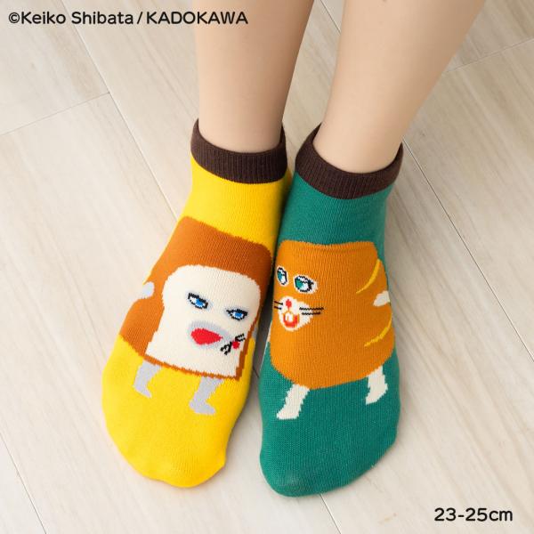 Fukuske（フクスケ） パンどろぼうとにせパンどろぼう 左右柄違い