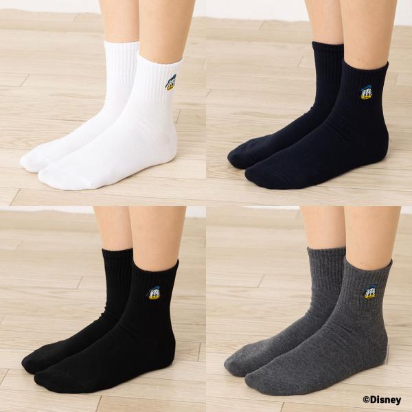 Disney（ディズニー） ドナルドダック ワンポイント刺繍 アメリブ ロー