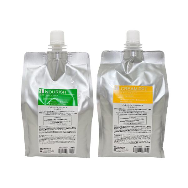 香栄化学 インターロック ナリッシュ 1000ml + クリームPPT 1000g