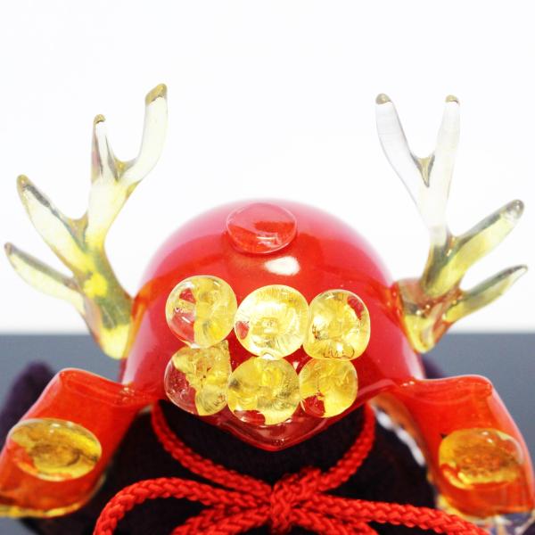 ガラスの兜 真田幸村 glass calico グラスキャリコ ハンドメイド