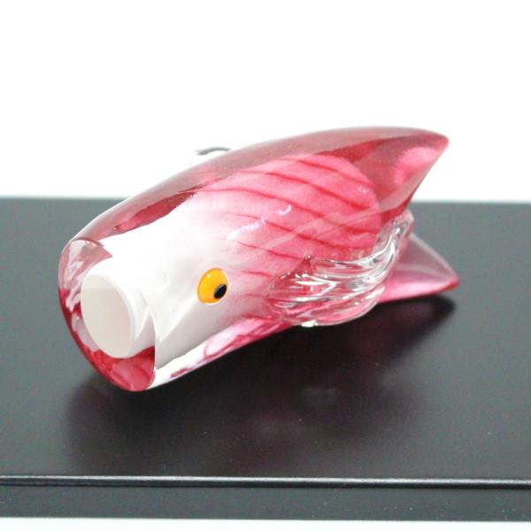 ガラスのこいのぼり （小・黄色） glass calico グラスキャリコ