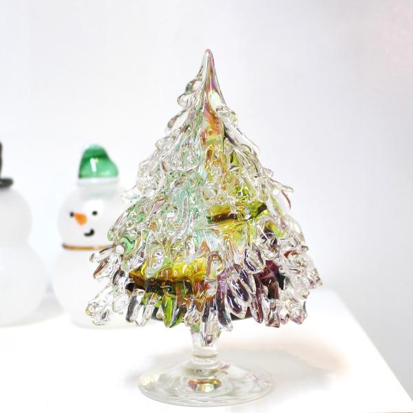 クリスマスツリー ガラス 置物の人気商品 通販 価格比較 価格 Com