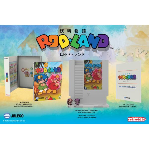 予約 輸入品 NES専用ソフト Rod Land Collector's Edition 妖精 予約 輸入品 NES専用ソフト Rod Land Collector's Edition 妖精