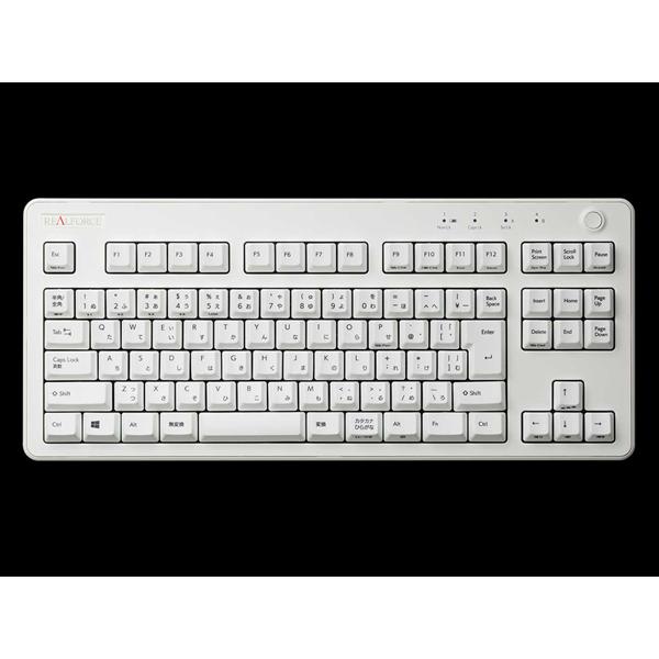 キーボード 東プレ REALFORCE R3 テンキーレス 静音 無線 ハイブリッド