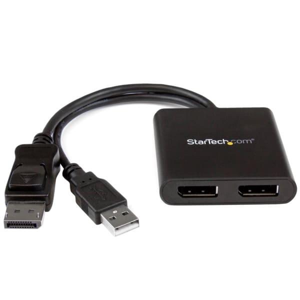マルチモニタースプリッタ StarTech.com 2ポートMSTハブ DisplayPort