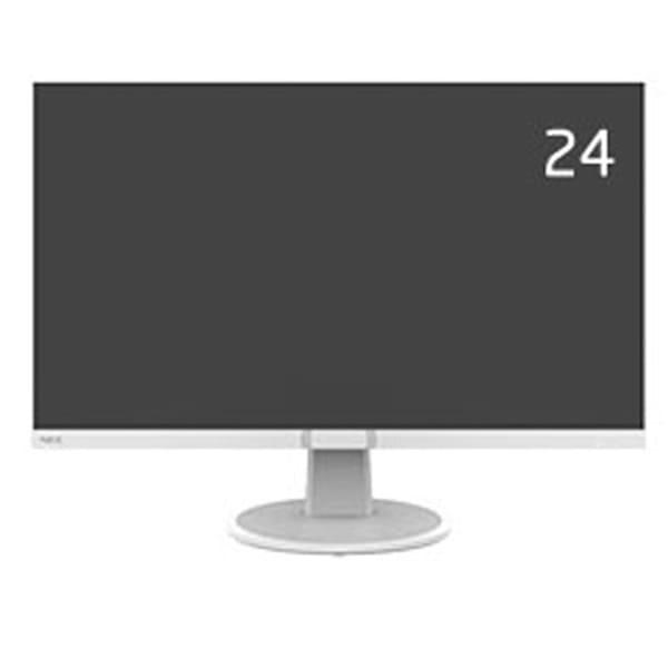 法人限定　ワイド液晶ディスプレイ NEC 24型3辺狭額縁IPS 白色 ミニD-Sub15ピン HDMI ホワイト LCD-L242F