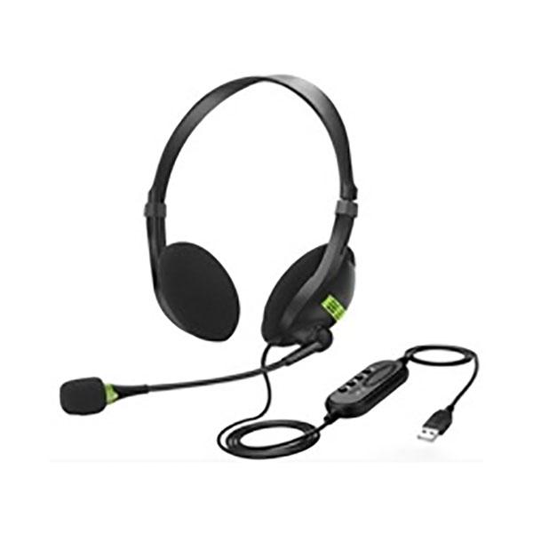 Multitech Headpu2ma 両耳usbヘッドセット マイクスイッチ ボリュームコントロール付 Tokushu3664 ビット エイonline Shop 通販 Yahoo ショッピング