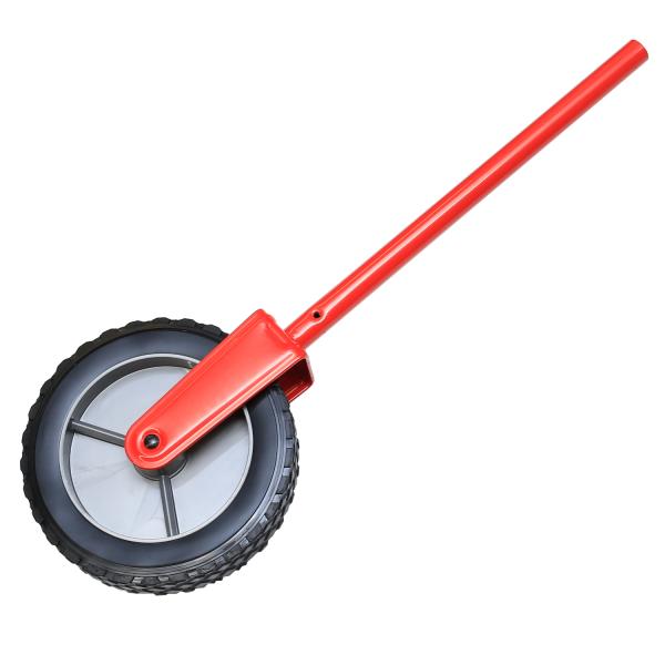 コールマン純正　アウトドアワゴン用部品　リアタイヤ（シャフト付き）ホイール　1本適合品番:2000021989※フロントタイヤに垂直に付属しているシャフトとのセットとなります。取り付け用のネジは付属しておりませんので、あらかじめご了承ください。