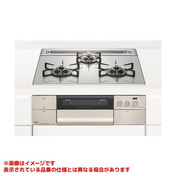 ノーリツ（NORITZ） 【N3S14PWAS6STEC】 ビルトインコンロ プログレ3V