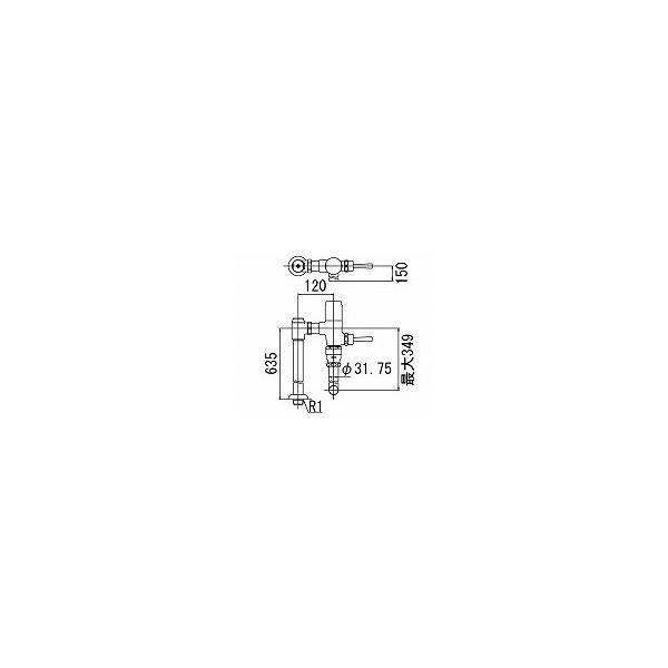 LIXIL（リクシル） 【CF-T63】 一般用フラッシュバルブ (節水形) яз
