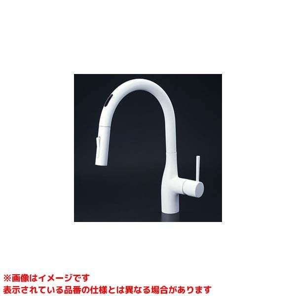 KVK 【KM6071ECM4】 シングルレバー式シャワー付混合栓(センサー付)(e