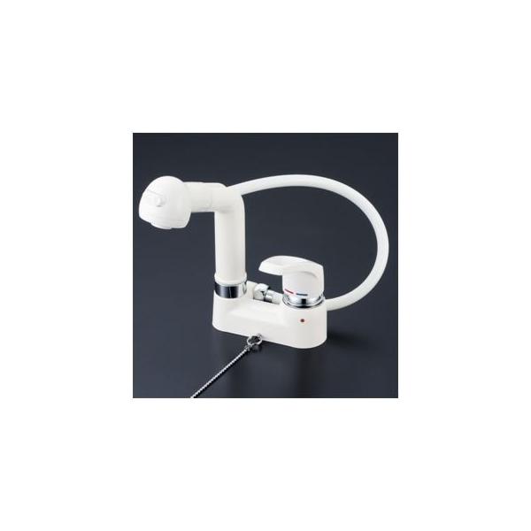 KVK 【KM8004】 シングルレバー式洗髪シャワー ゴム栓なし яж