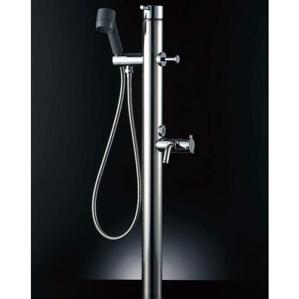 【新品】ペット用シャワー付単水栓柱 リクシル LIXIL LF-902S LF-902S リクシル LIXIL/INAX ペット用シャワー付単水栓柱