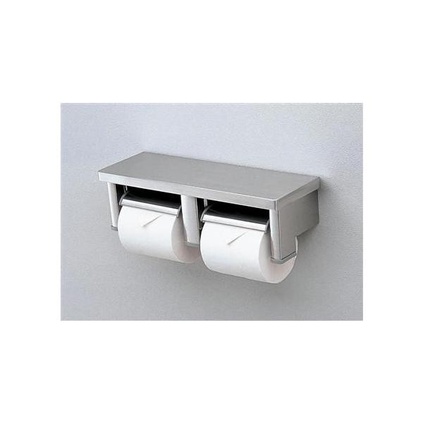 【新品・未使用品】TOTO トイレ二連ペーパーホルダー　棚付　YH700AD 楽天市場】[YH700AD]TOTO 棚付二連紙巻器 アルミ製 : 設備プラザ