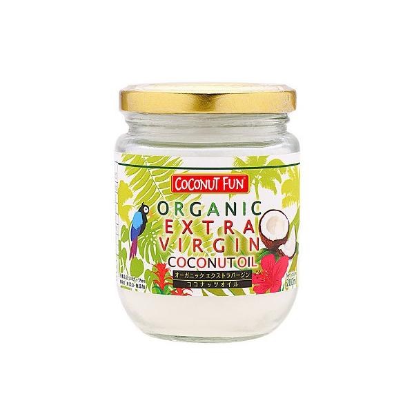 オーガニック エクストラバージンココナッツオイル 【非加熱圧搾・生搾り】【COCONUT FUN】 食べ比べてわかる品質の違い！有機 【食用】【遠心分離法】
