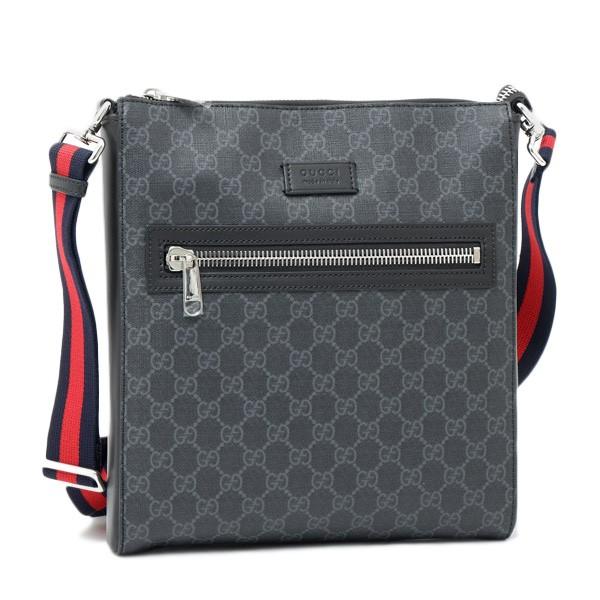 グッチ Gucci Ggスプリーム ショルダーバッグ メッセンジャーバッグ ブラック グレー メンズ K5rln 1095 Www Unipymes Com