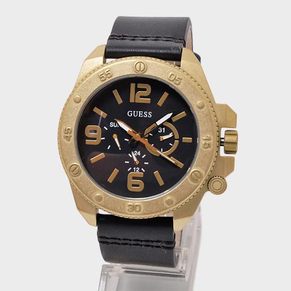 ゲス Guess バイパー Viper クォーツ 腕時計 ウォッチ レザーベルト ゴールド ブラック メンズ レディース W0659g2 通常価格10 690円 Sale価格10 000円 Buyee Buyee Japanese Proxy Service Buy From Japan Bot Online