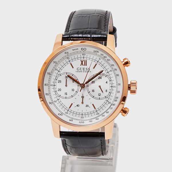 ゲス Guess プロトコル Protocol ピンクゴールド クロノグラフ クォーツ 腕時計 ウォッチ レザーベルト メンズ レディース W0916g2 2810229859994 ブランドジュエリー京都 通販 Yahoo ショッピング