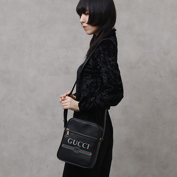 グッチ Gucci グッチプリント レザー ショルダーバッグ ブラック メンズ 0qrat 8163 ブランドジュエリー京都 通販 Yahoo ショッピング