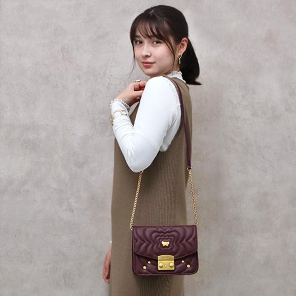 フルラ FURLA S REA メトロポリス キルティング加工 レザー クロス