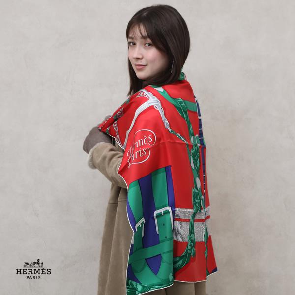 HERMES エルメス カレ 90 グラン マネージュ デタイユ 大判 HERMES エルメス カレ 90 グラン マネージュ デタイユ 大判