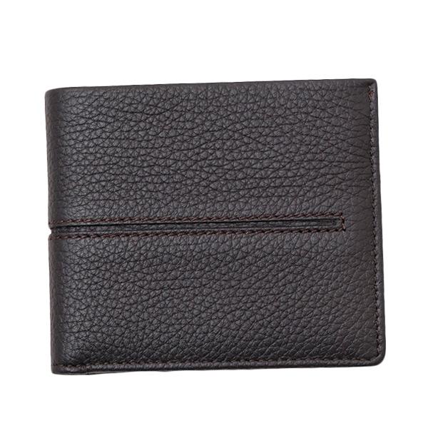 トッズ Tod S レザー ウォレット 折財布 小銭入れなし ダークブラウン メンズ Xamashc03z0iam S800 I25 ブランドジュエリー京都 通販 Yahoo ショッピング