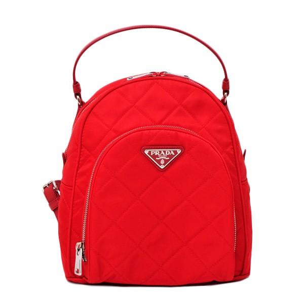 プラダ Prada Tessuto Impuntu ナイロン バックパック リュック バッグ レッド レディース 1bz066 2as3 F0011 ブランドジュエリー京都 通販 Yahoo ショッピング