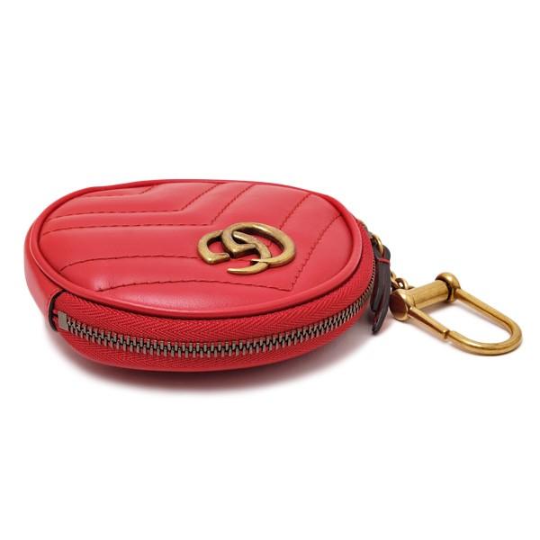グッチ コインケース Gucci 財布 レディース ファッション 6433 Dtdct コインケース Ggマーモント レザー 小銭入れ ハイビスカスレッド ブランドジュエリー京都