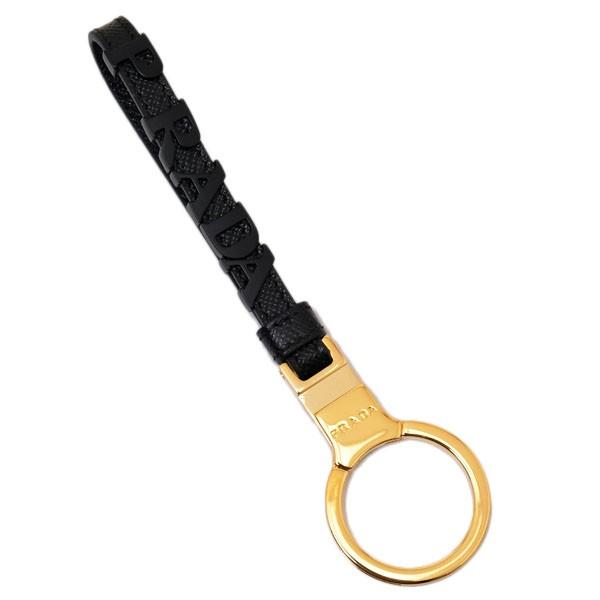 プラダ Prada Saffiano Shine ロゴ キーリング キーホルダー ブラック メンズ レディース 1pp105 2ebw F0002 ブランドジュエリー京都 通販 Yahoo ショッピング